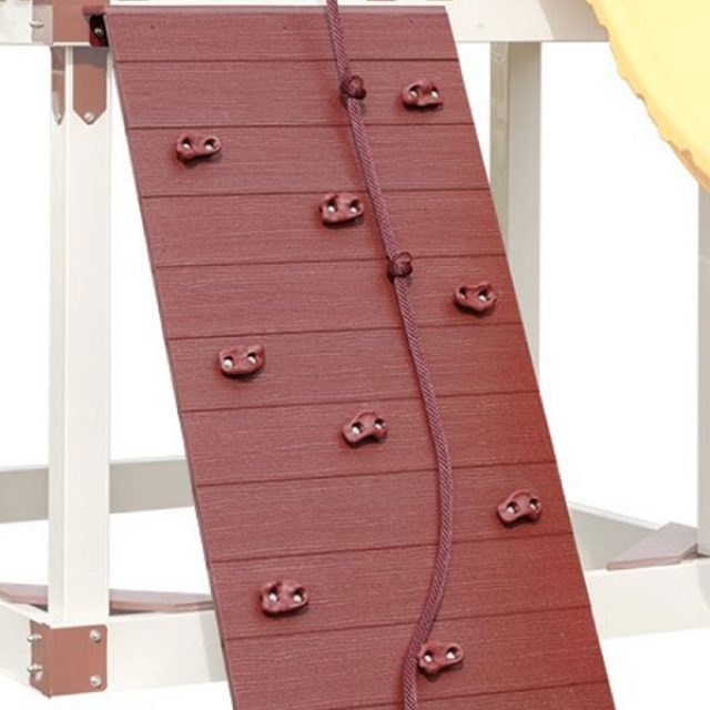 mini rock wall on swing set for children six years and older mini rock wall on swing set for children six years and older