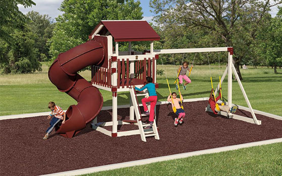 high quality vinyl playset durable vinyl playset