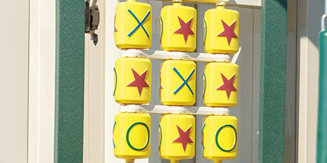 tic tac toe accessory on creative swing set tic tac toe playset accessory