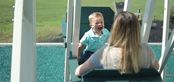 custom built swing set for adults and kids swing set for adults