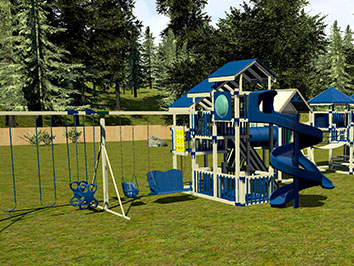 lifetime playset built with 3d design center from adventure world 3d design of lifetime playset