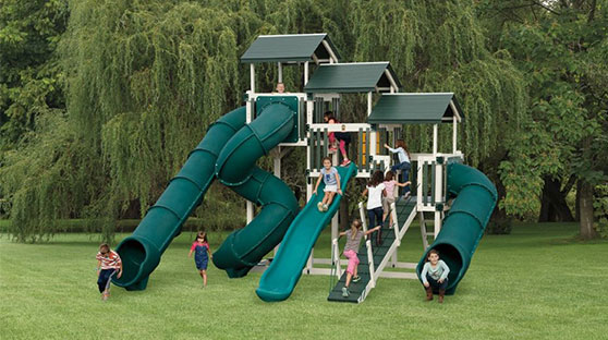 fantasy fortress swing set from adventure world adding value to home swing set adding value to home