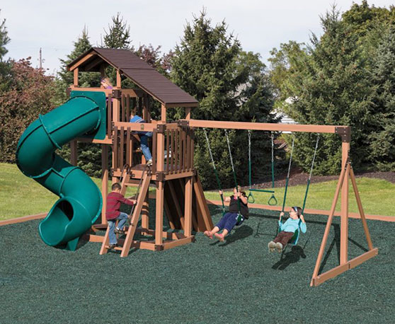 vinyl wood grain brown swing set frame color wood grain brown vinyl swing set color