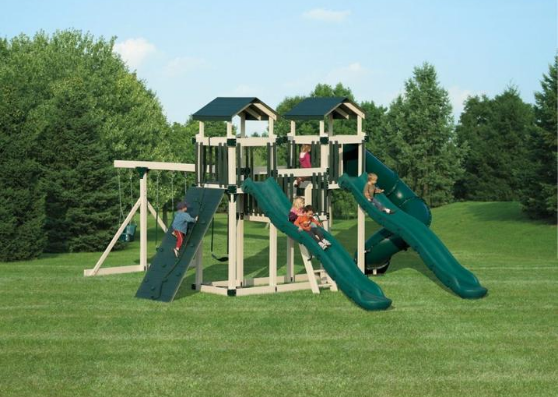 heavy-duty playset with key safety features from adventure world heavy-duty playsets