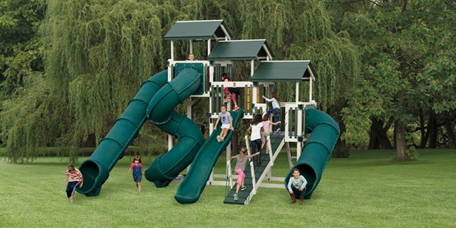 fantasy fortress package purchased from adventure world for residential playground equipment residential playground equipment
