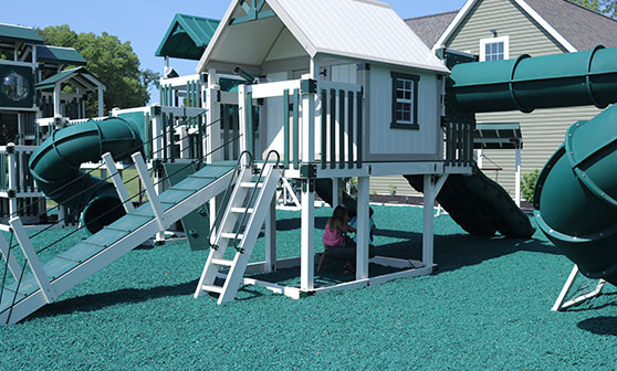 swing set manufacturer offering a solid quality product that is maintenance-free and built in the usa swing set manufacturer