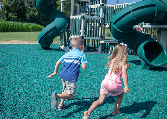 playground equipment company offering maintenance-free swing sets backed by a warranty playground equipment company