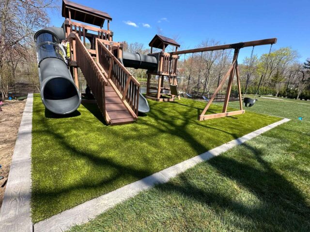wood swing set for sale